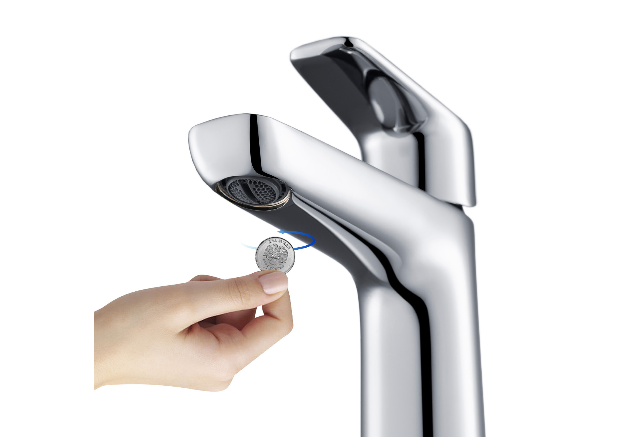 Смеситель для раковины 230, без донного клапана AQUATEK AQ1104CR Бетта — фото 12