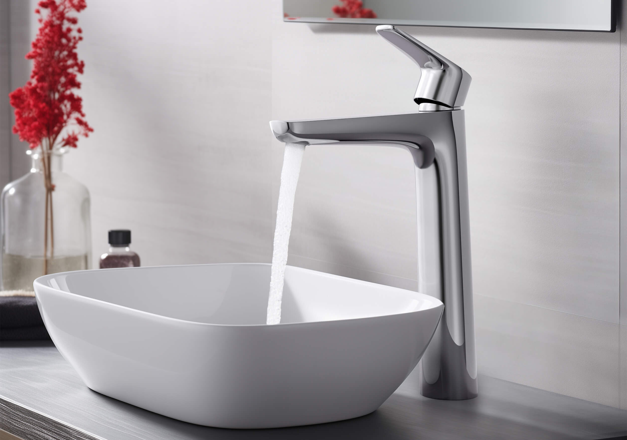Смеситель для раковины 230, без донного клапана AQUATEK AQ1104CR Бетта — фото 4