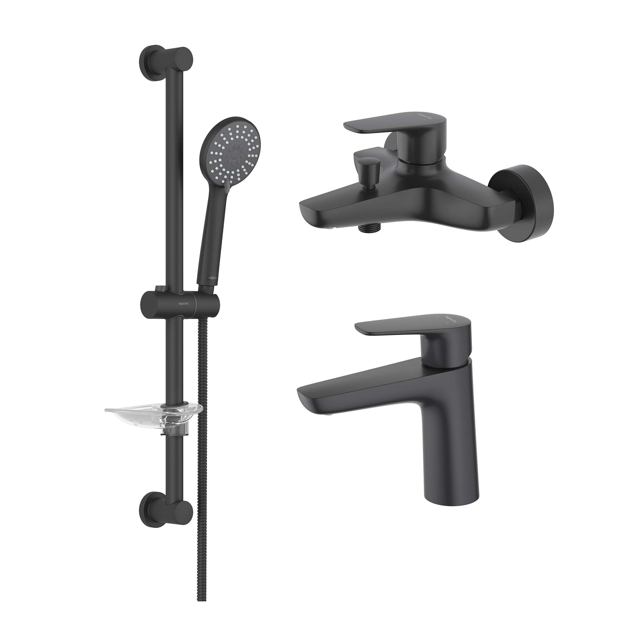 AQUATEK Комплект для ванны Aquatek Бетта AQ1130MB 3 в 1 AQ1110MB+AQ1140MB+AQ2013MB