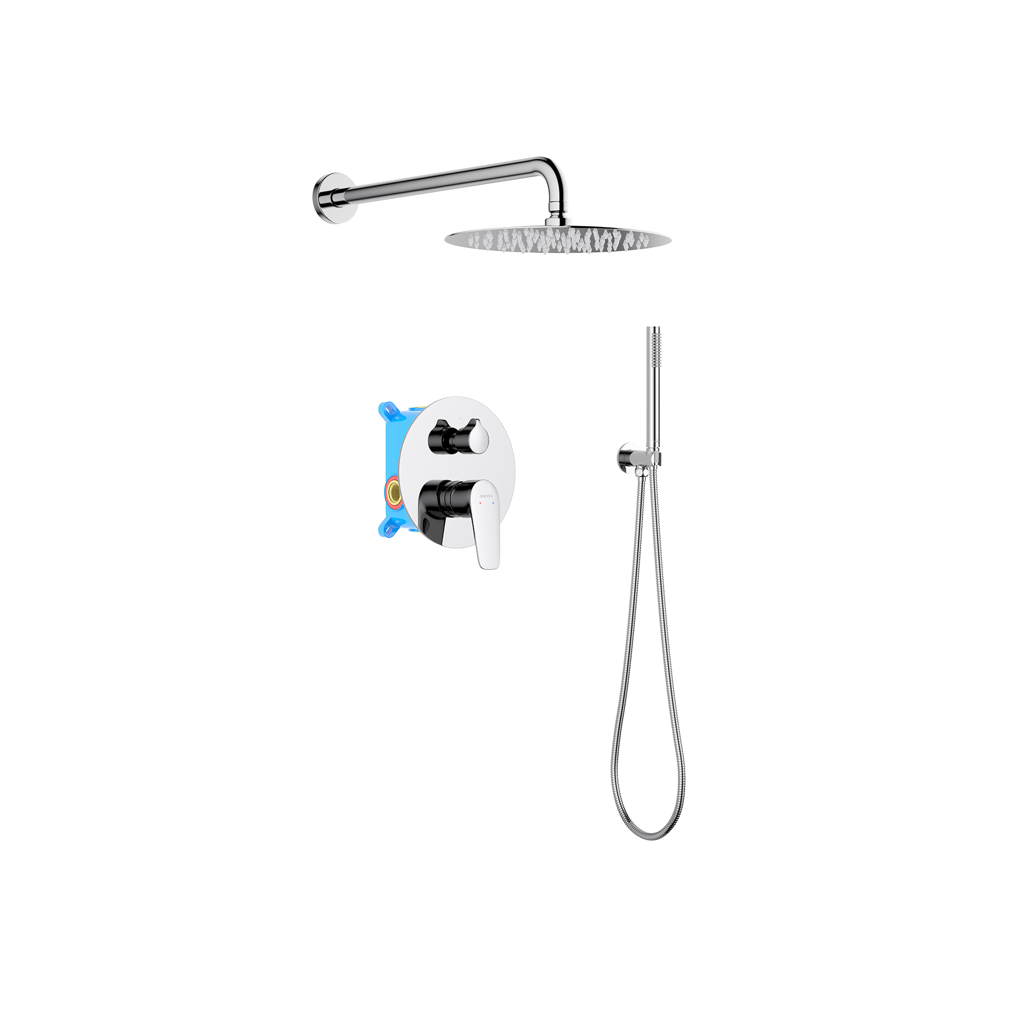 AQUATEK Set 3 в 1 душевой комплект AQUATEK AQ1172CR Бетта