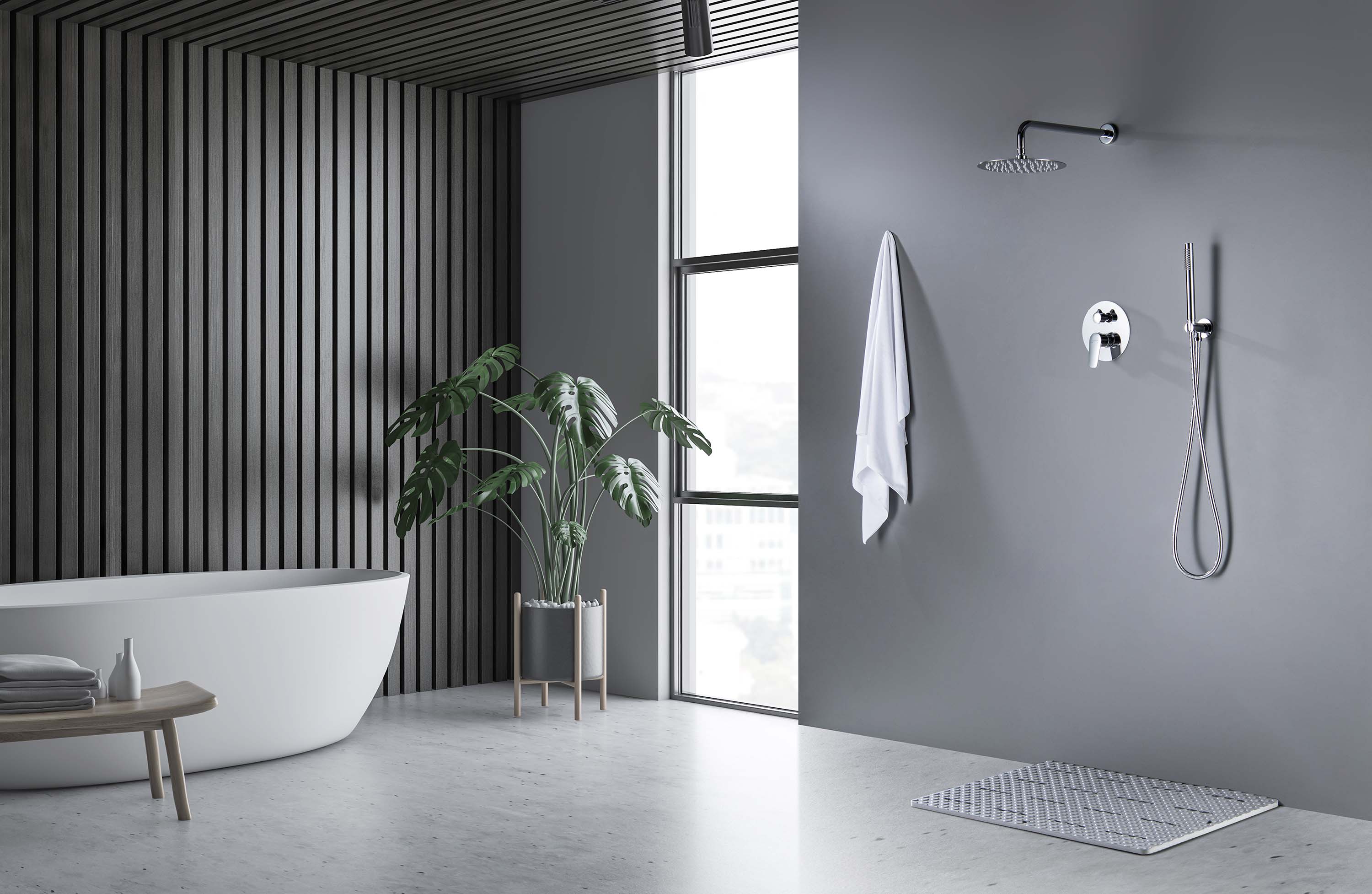 Set 3 в 1 душевой комплект AQUATEK AQ1172CR Бетта — фото 12
