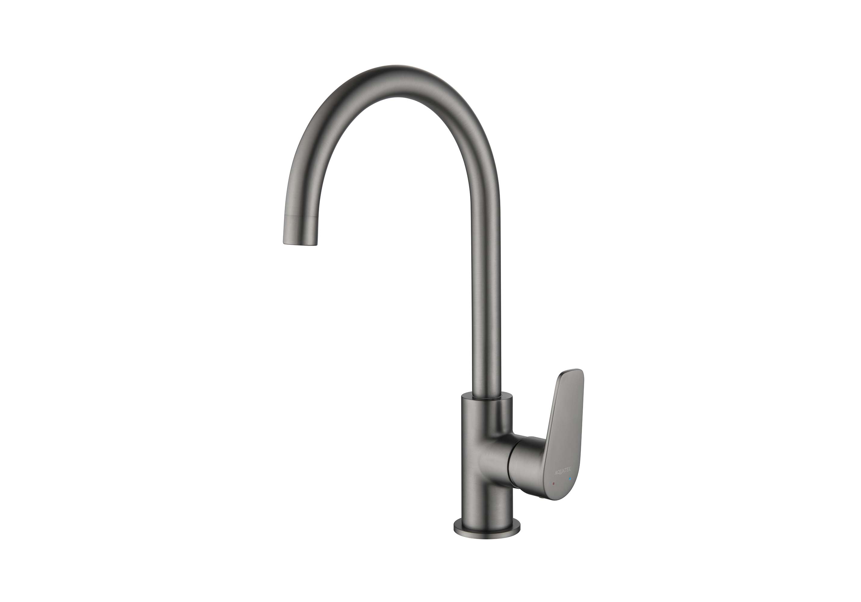 Смеситель для кухни AQUATEK, оружейная сталь AQ1182BGM Бетта — фото 11