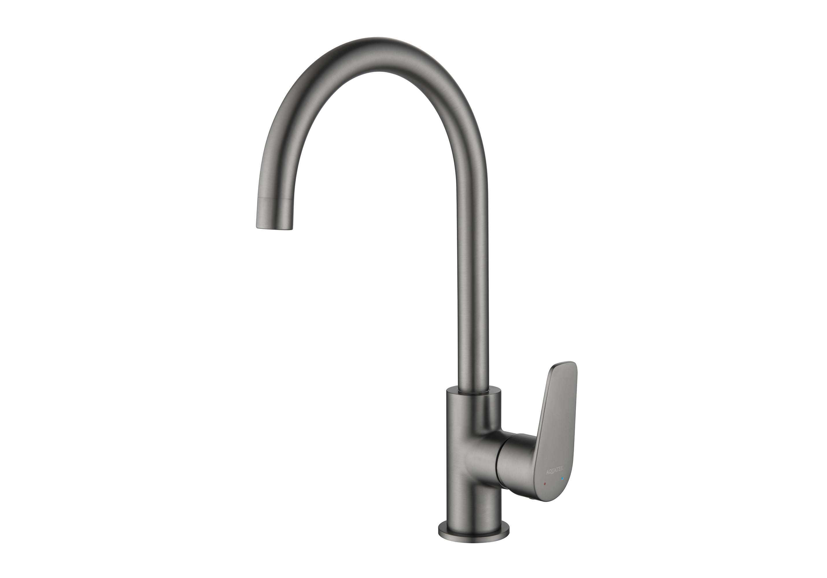 Смеситель для кухни AQUATEK, оружейная сталь AQ1182BGM Бетта — фото 2