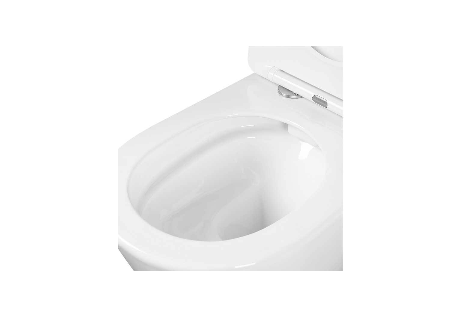 Унитаз подвесной безободковый Aquatek БЕТТА AQ1253W-00 530*360*330 с сиденьем с механизмом плавного закрытия — фото 6