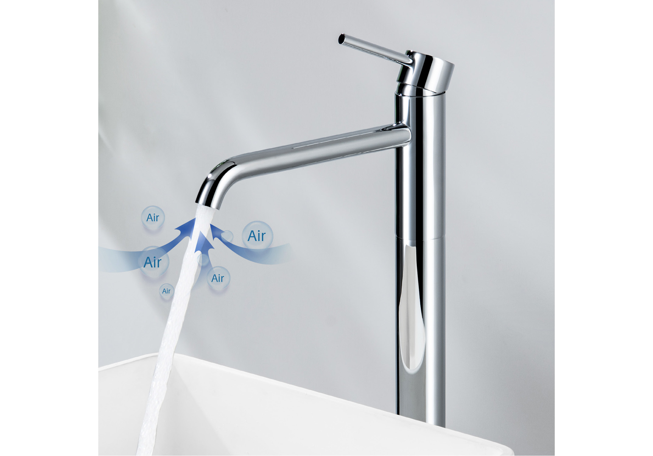 Смеситель для раковины напольный AQUATEK AQ1309CR Европа — фото 14