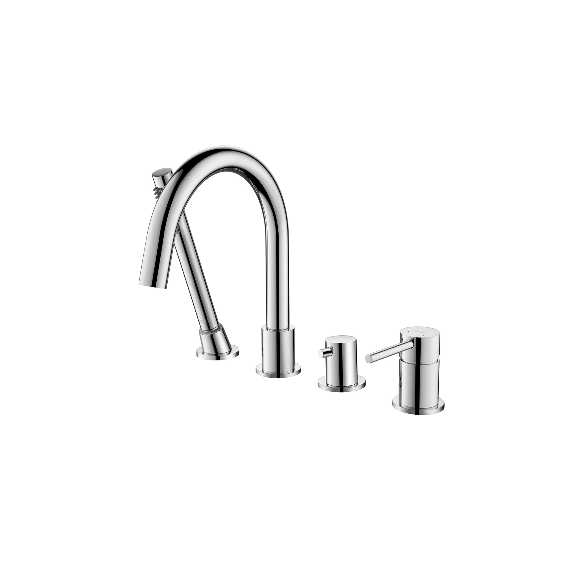 AQUATEK Смеситель на борт ванны на 4 отв. AQUATEK AQ1348CR Европа