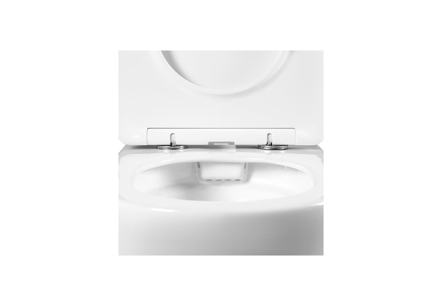 Унитаз подвесной безободковый Aquatek ОБЕРОН AQ1363W-00 531*360*344 с сиденьем с механизмом плавного закрытия — фото 11