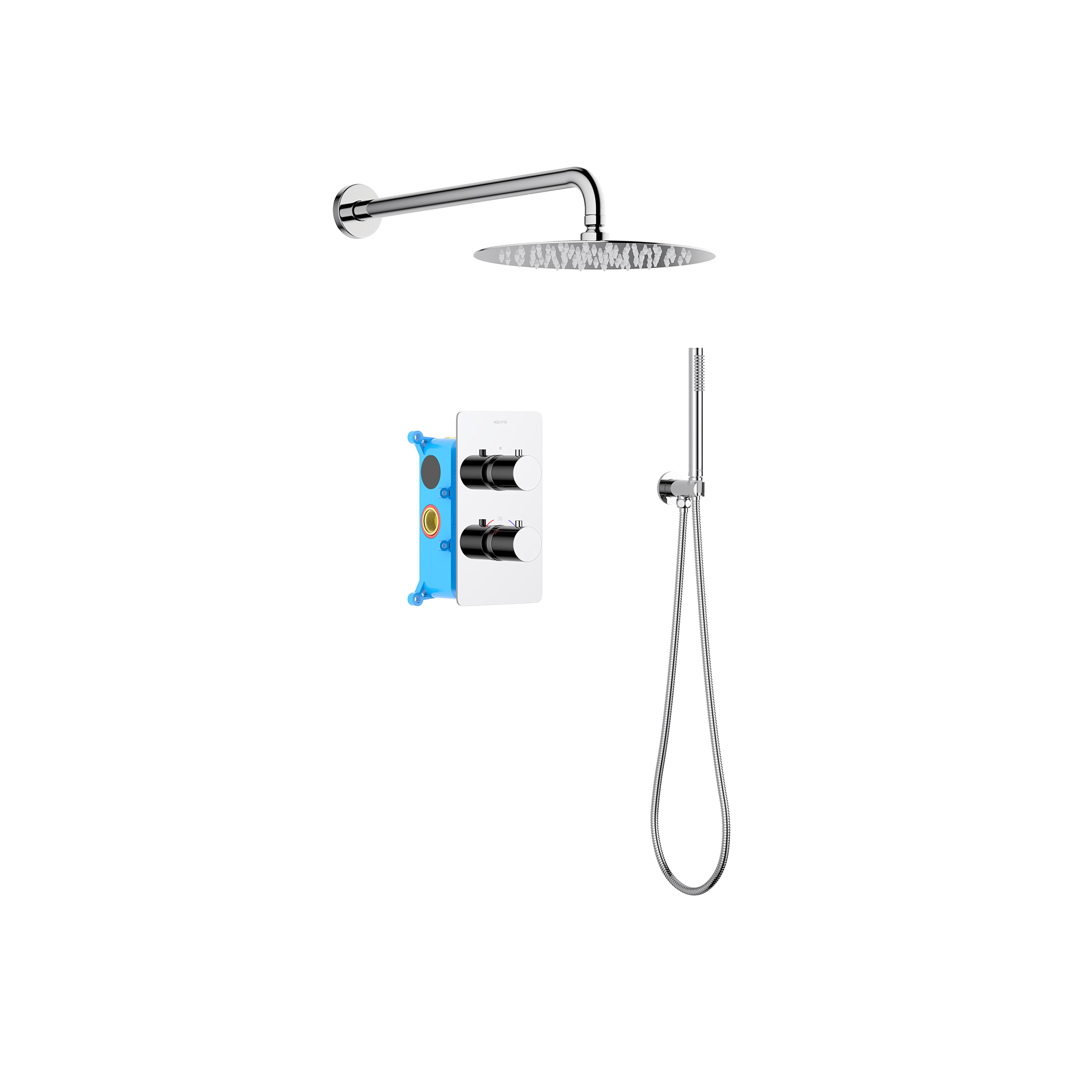 AQUATEK Set 3 в 1 душевой комплект AQUATEK AQ1376CR Европа