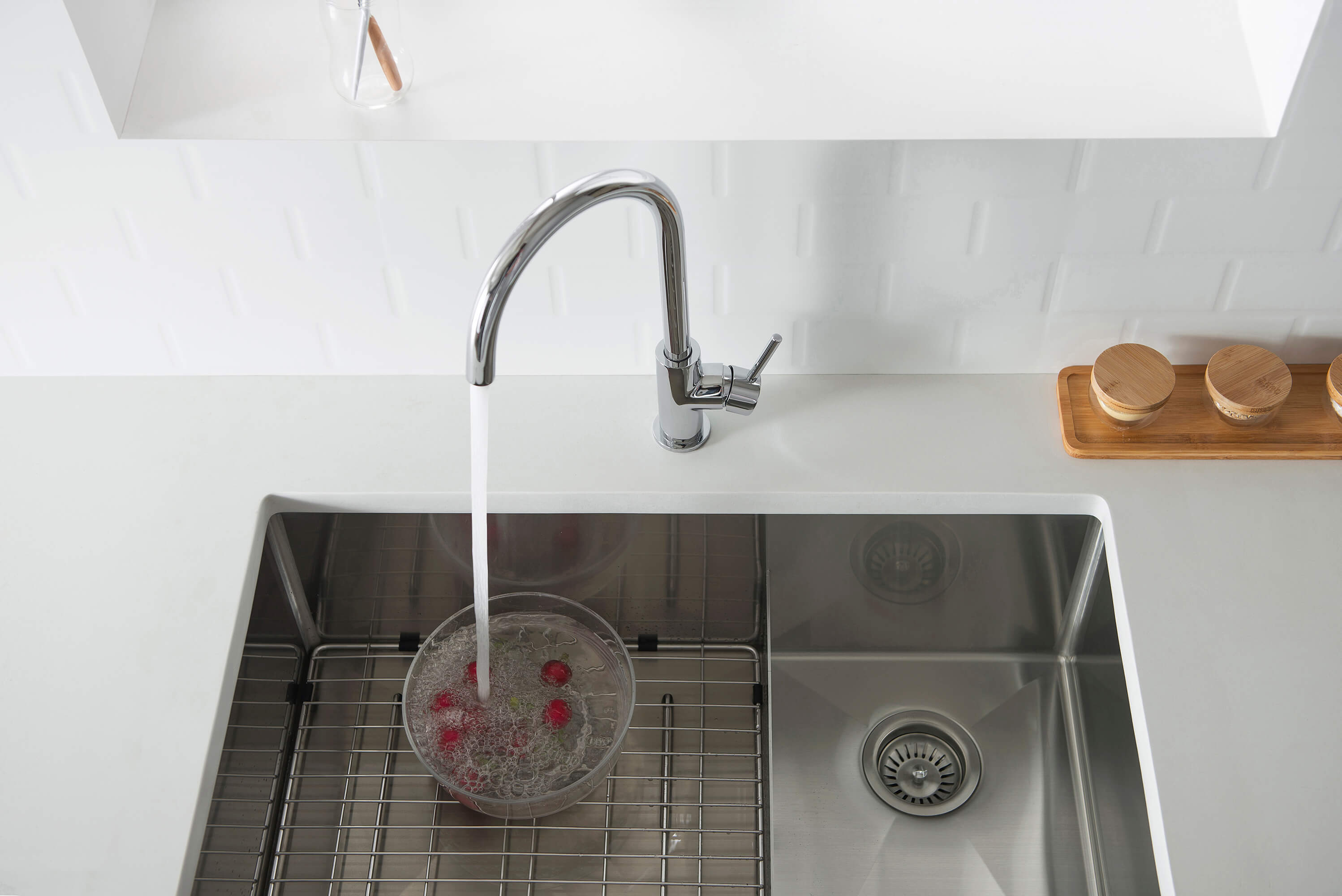 Смеситель для кухни AQUATEK AQ1382CR Европа — фото 6
