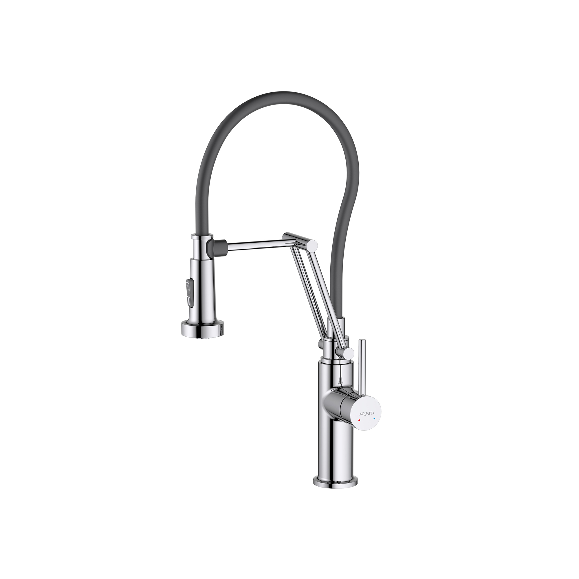 AQUATEK Смеситель для кухни, 2 режима струи (профессиональный) AQUATEK AQ1388CR Европа